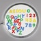 Learning Advantage Transparent Letters and Number Set - Mini Jar 56500 - alternate 4